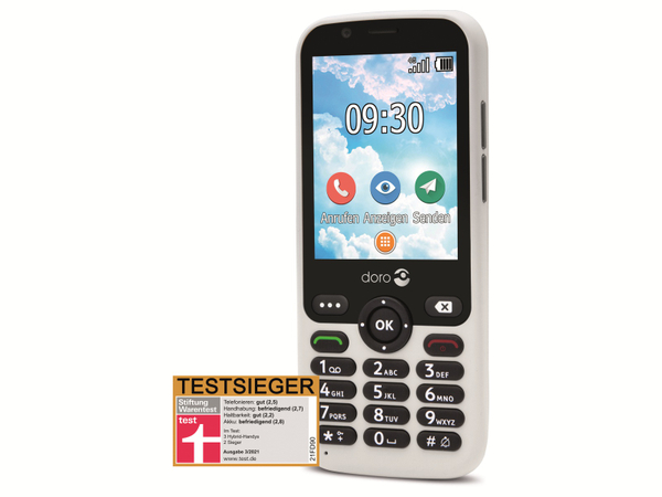 DORO Handy 7010, weiß - Produktbild 3