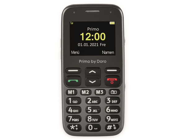 DORO Handy Primo 218, schwarz - Produktbild 3