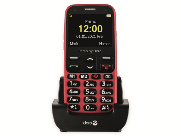 Doro Handy Primo 368, rot - Produktbild 7