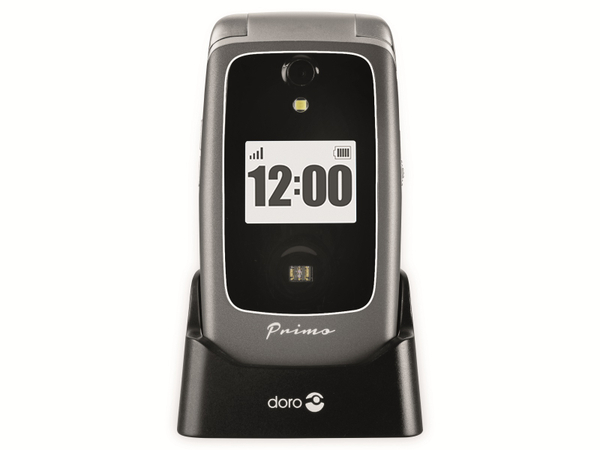 DORO Handy Primo 418, schwarz/silber - Produktbild 10