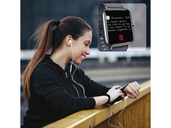 HAMA Smartwatch Fit Watch 4900, blau - Produktbild 3