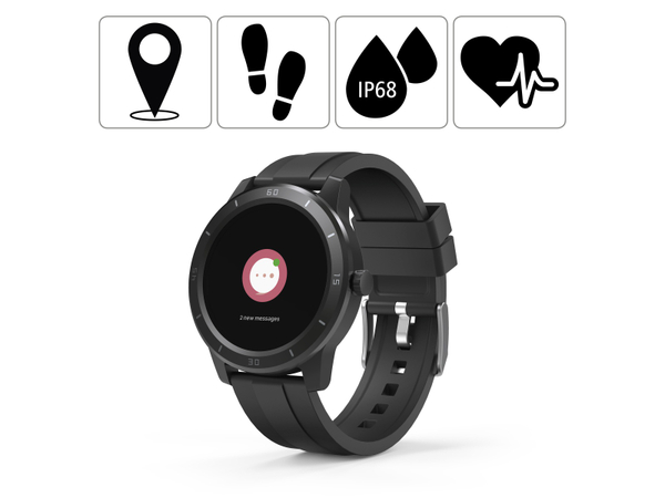 Hama Smartwatch Fit Watch 6900, grau - Produktbild 2