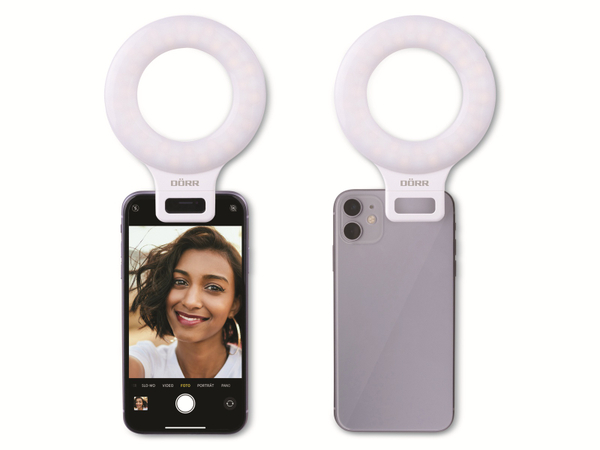DÖRR Smartphone LED Selfie Ringlicht SLR-9 - Produktbild 4