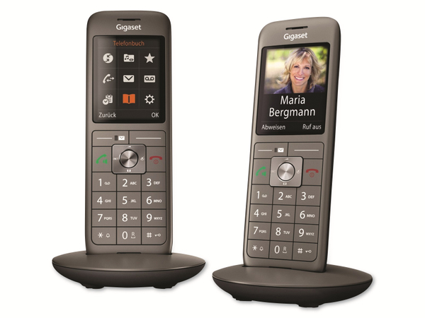 Gigaset Telefon CL660HX Duo, 2 Mobilteile, anthrazit - Produktbild 2