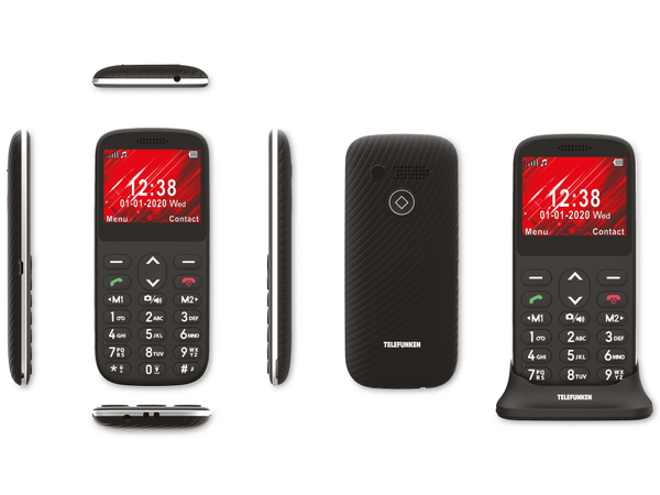 TELEFUNKEN Handy S420, schwarz - Produktbild 5