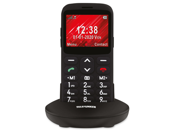TELEFUNKEN Handy S520, schwarz - Produktbild 2