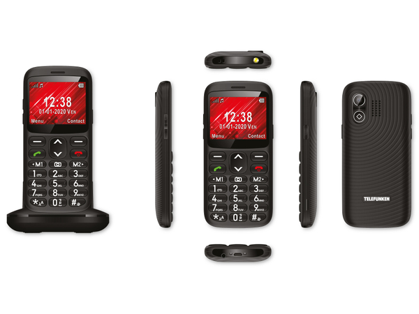 TELEFUNKEN Handy S520, schwarz - Produktbild 6