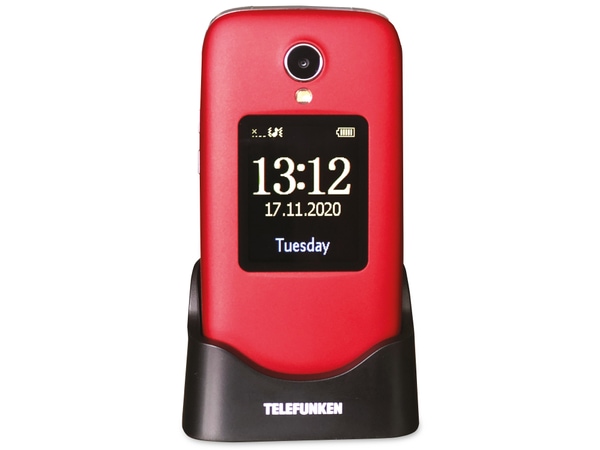 TELEFUNKEN Handy S560, rot - Produktbild 4