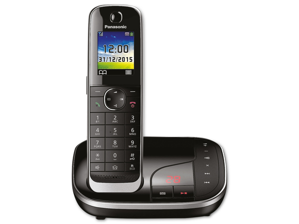 PANASONIC DECT-Telefon KX-TGJ320GB, mit AB, schwarz - Produktbild 2