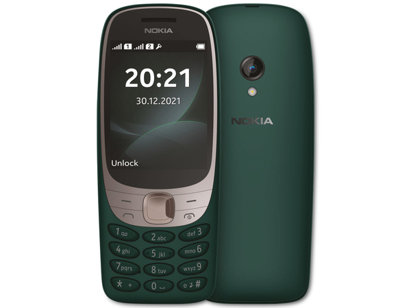 NOKIA Handy 6310, dunkelgrün, Dual-SIM, 2G