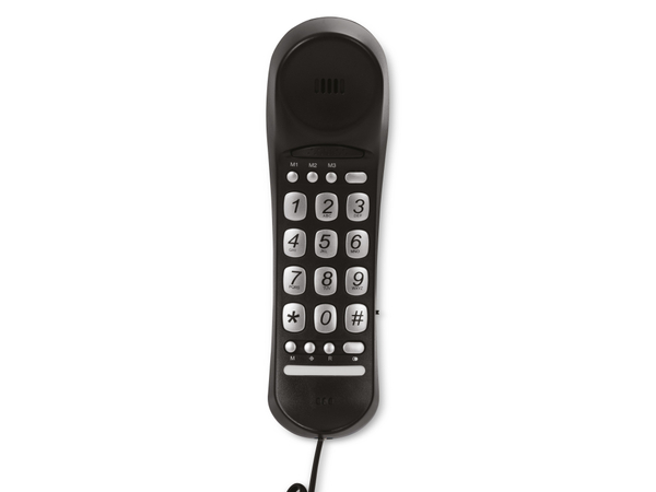PROFOON Großtasten-Telefon TX-105, schwarz - Produktbild 7