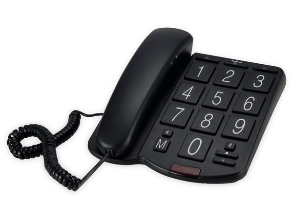 PROFOON Großtasten-Telefon TX-575, schwarz - Produktbild 2