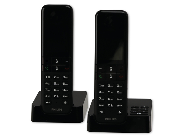 PHILIPS DECT-Telefon D4752B, 2 Mobilteile