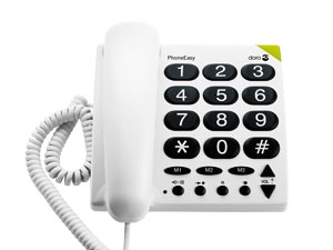 DORO Großtasten-Telefon PhoneEasy 311c