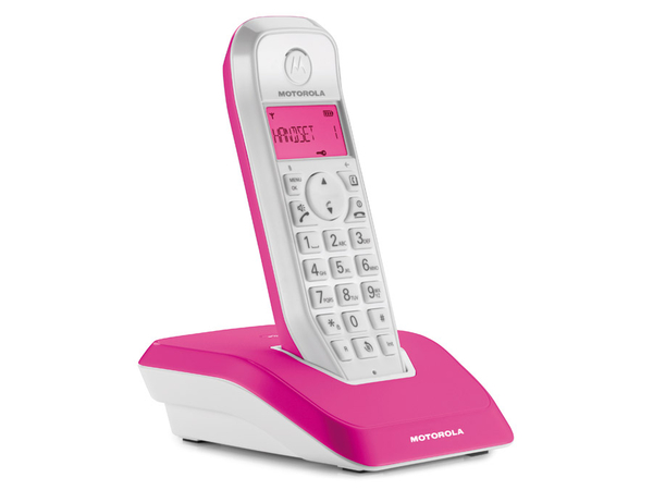 MOTOROLA DECT -Telefon STARTAC S1201, pink