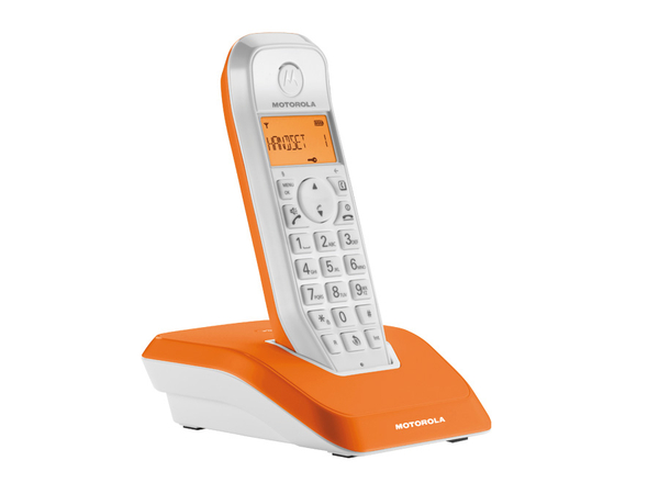 Motorola DECT-Telefon STARTAC S1201, orange