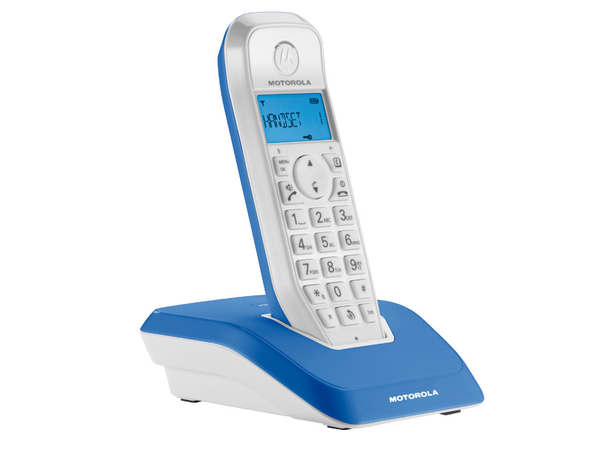 Motorola DECT-Telefon STARTAC S1201, blau