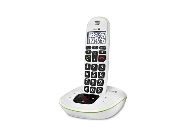 Doro Schnurloses DECT-Telefon PhoneEasy 115, weiß - Produktbild 3