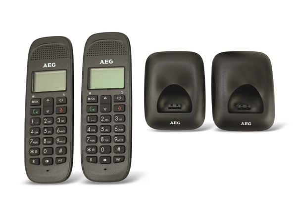 AEG DECT-Telefon VOXTEL D85 TWIN, 2 Mobilteile - Produktbild 5