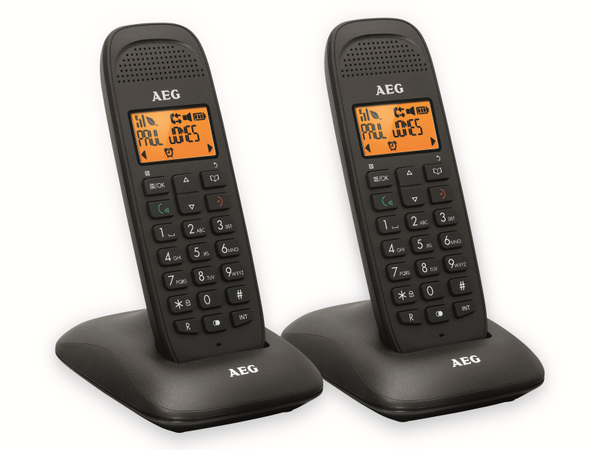 AEG DECT-Telefon VOXTEL D85 TWIN, 2 Mobilteile - Produktbild 7