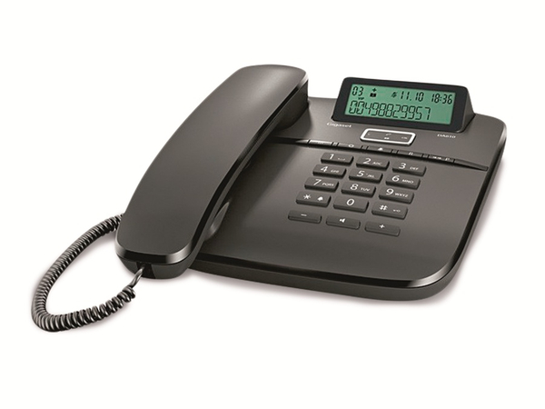 Gigaset Telefon DA610, schwarz