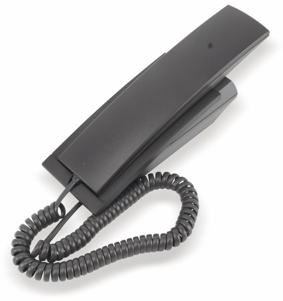 Telefon TELTEC TP-0127, schwarz/dunkelgrau - Produktbild 2