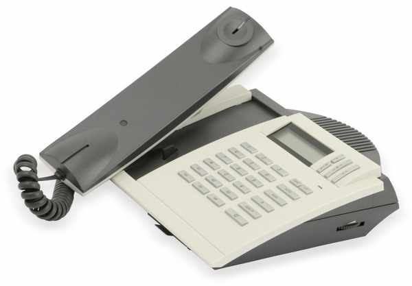 Telefon TELTEC TP-0126, weiß/dunkelgrau - Produktbild 3