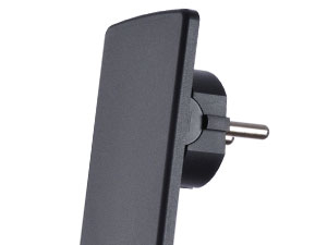 EVOline Plug Schutzkontakt-Stecker extraflach - Produktbild 2