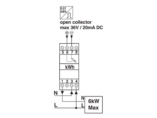 PERRY Wechselstromzähler 1SDSD05CEM/2 - Produktbild 4