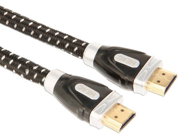 HDMI-Kabel, HIGH SPEED with ETHERNET, 0,5 m