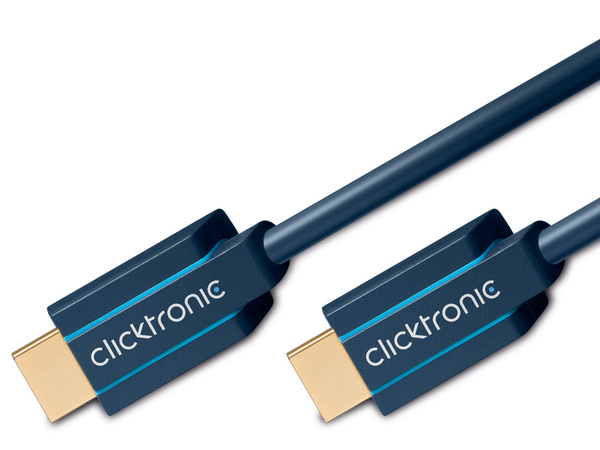 CLICKTRONIC Casual HDMI-Kabel, with ETHERNET, 15 m