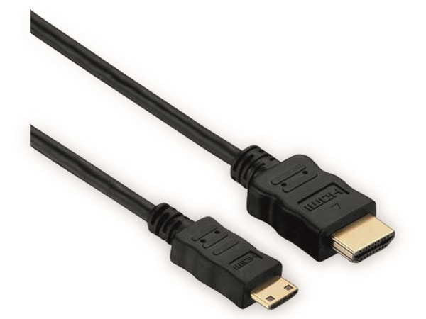 HDMI/Mini-HDMI Kabel, HIGH SPEED WITH ETHERNET, 3 m