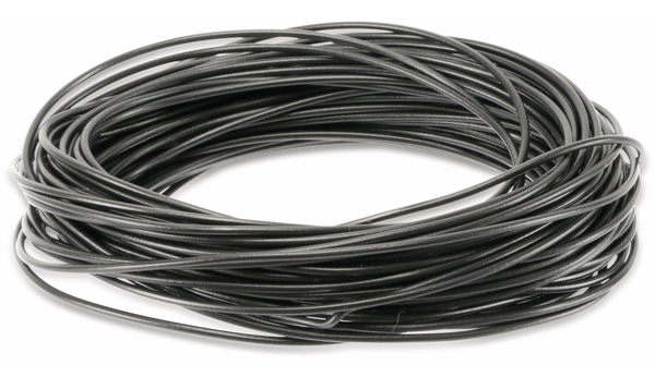 LEONI Schaltlitze LIYW, 0,22 mm², 10 m, schwarz - Produktbild 2