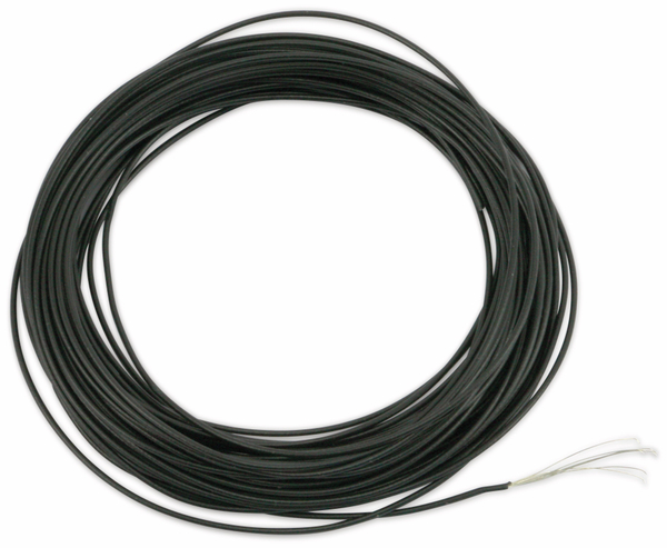 LEONI Schaltlitze FLRY 0,22SN-A, 1x0,22, schwarz, 10 m - Produktbild 2