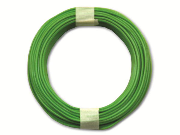 BELI-BECO Kupferdraht, D 105/10 gn, 10m, grün, 0,5mm