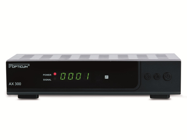 RED OPTICUM DVB-S HDTV-Receiver HD X300, PVRready, schwarz