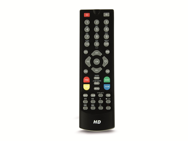 RED OPTICUM DVB-S HDTV-Receiver HD X300, PVRready, schwarz - Produktbild 2