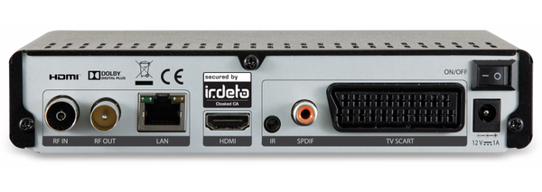 IMPERIAL DVB-T2 HD-Receiver TELESTAR T2 IR, Irdeto - Produktbild 2