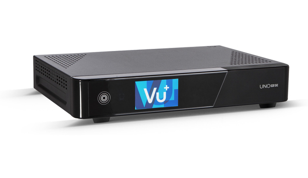 VU+ DVB-S HDTV Receiver Uno 4K SE, Linux, schwarz - Produktbild 2
