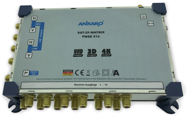 Ankaro SAT-Multischalter PMSE512, 5/12 - Produktbild 3