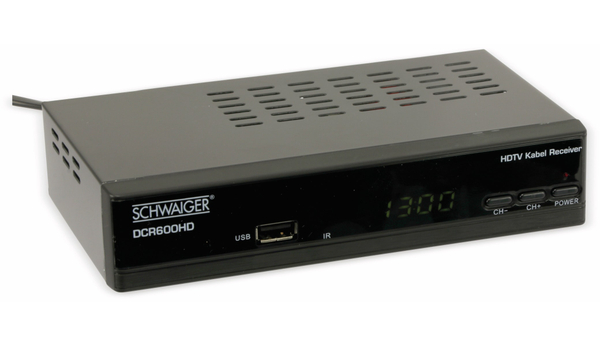Schwaiger DVB-C Receiver DCR 600 HD - Produktbild 3
