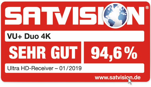 VU+ DVB-S HDTV-Receiver Duo 4K - Produktbild 5