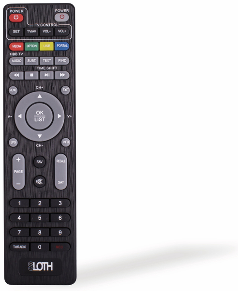Red Opticum DVB-S/C/T2 HDTV-Receiver Sloth Combo Plus, PVR - Produktbild 4