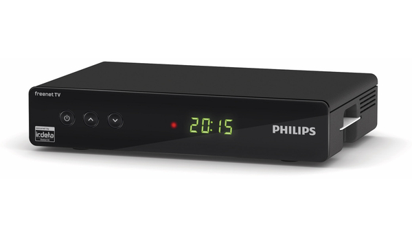 Philips DVB-T2 HDTV-Receiver DTR3442B, freenet TV, B-Ware - Produktbild 2