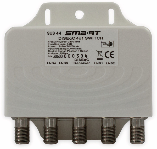 smart DiSEqC-Schalter SUS44, 4/1