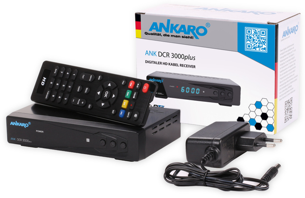 ANKARO DVB-C HDTV-Receiver DCR 3000plus - Produktbild 4