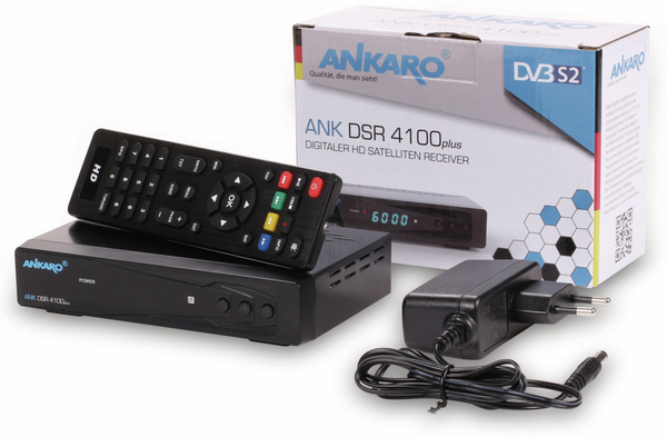 ANKARO DVB-S HDTV-Receiver DSR 4100plus - Produktbild 6