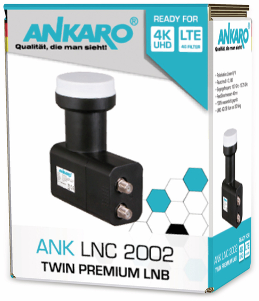 ANKARO Twin-LNB LNC 2002 - Produktbild 6