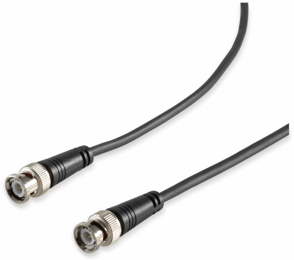 BNC-Kabel, 7,5m, 50Ω, Stecker/Stecker, schwarz