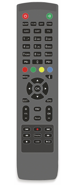 Red Opticum DVB-S2 HDTV-Receiver 4K, AX ATOM - Produktbild 2